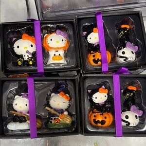 Hello Kitty Halloween Figurine Set